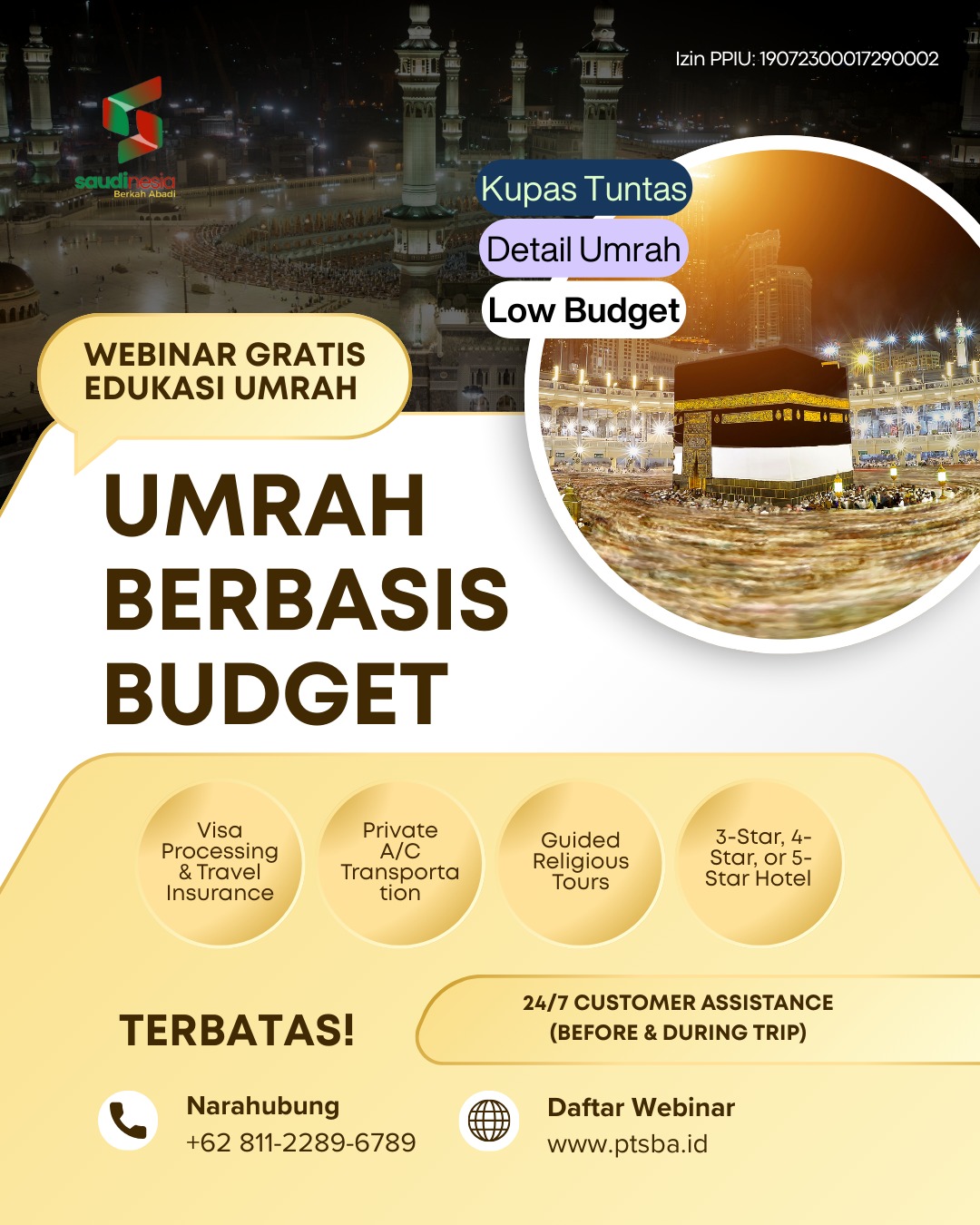 Webinar Gratis Edukasi Umrah